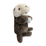 Stuffed Animal House Otter & Clam 9"-OT-02-Pumpkin Pie Kids Canada