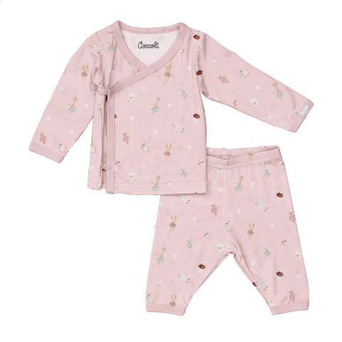 Coccoli Modal Take Me Home Set - Plush on Light Pink