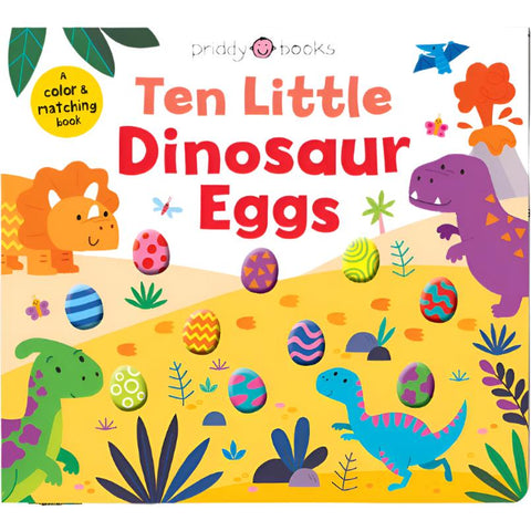 Ten Little Dinosaur Eggs Board Book-9781684494552-Pumpkin Pie Kids Canada