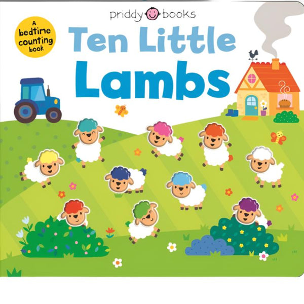 Ten Little Lambs Board Book-9781684493678-Pumpkin Pie Kids Canada
