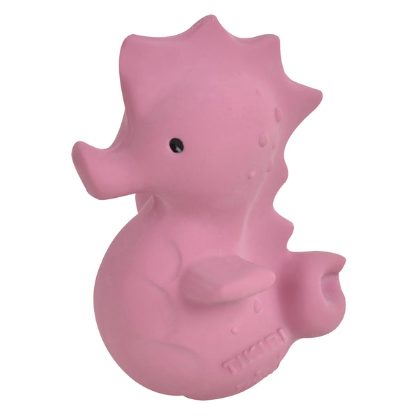 Tikiri My First Ocean Rubber Toy - Seahorse-TK97503-Pumpkin Pie Kids Canada