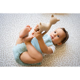 Tikiri Raindeer Teether Rattle & Bath Toy-Pumpkin Pie Kids Canada