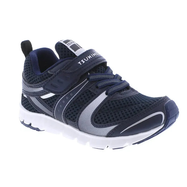 Tsukihoshi Velocity Sneaker - Navy/Silver-3580-460 10.5-Pumpkin Pie Kids Canada
