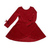 Vignette Shiloh Dress - Red-Pumpkin Pie Kids Canada