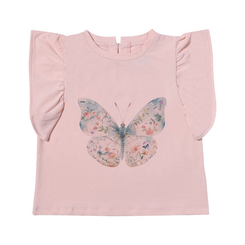 Vignette Sutton Top - Butterfly-Pumpkin Pie Kids Canada