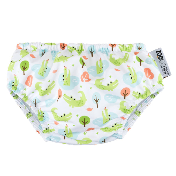 Zoocchini Swim Diapers - Alligator-Pumpkin Pie Kids Canada