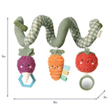 Itzy Ritzy Spiral Car Seat Activity Toy - Veggie