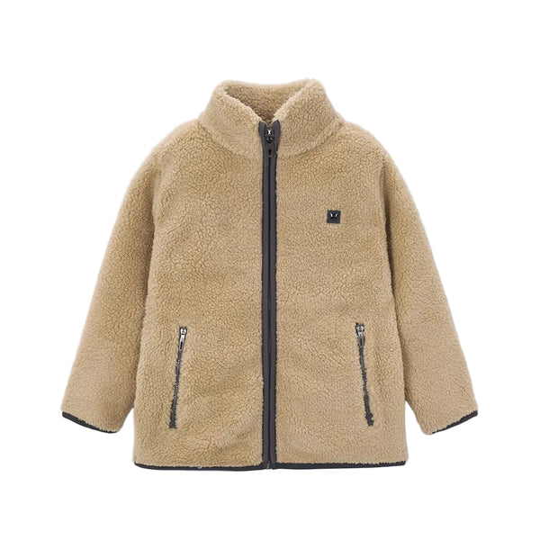 Mayoral Sherpa Cardigan - Haze-4475-008 2-Pumpkin Pie Kids Canada