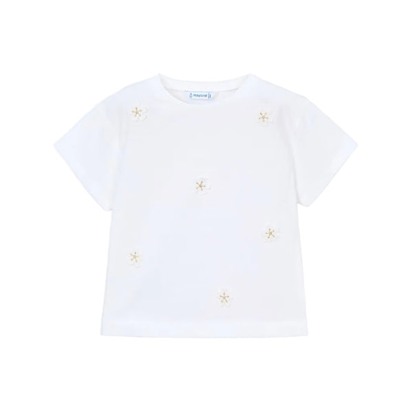 Mayoral Top - White-Pumpkin Pie Kids Canada