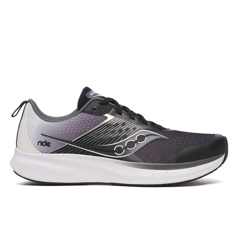 Saucony Ride RDZ Sneaker - Black/White