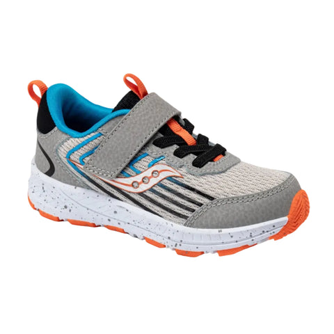 Saucony Wind 3.0 Jr Sneaker - Black/Grey