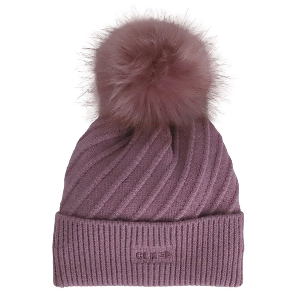 Calikids Soft Touch Knit Hat - Dusty Orchid-Pumpkin Pie Kids Canada