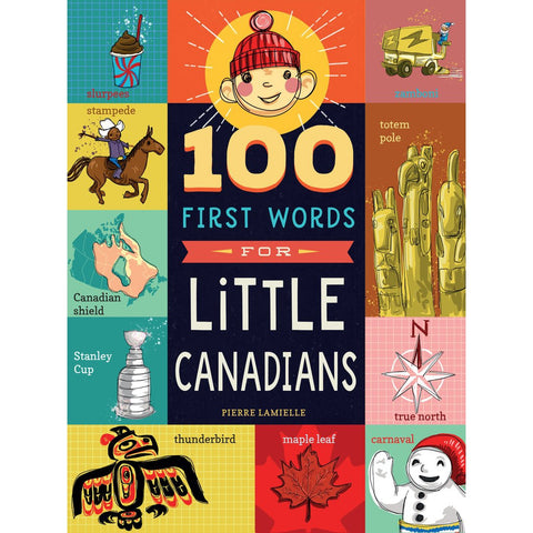 100 First Words For Little Canadians Board Book-9781641704564-Pumpkin Pie Kids Canada