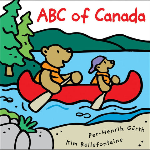 ABC of Canada Board Book-Pumpkin Pie Kids Canada