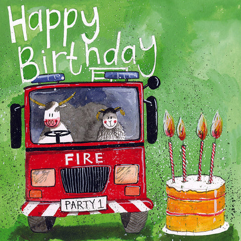 Alex Clark Fire Fighters Birthday Card-Pumpkin Pie Kids Canada