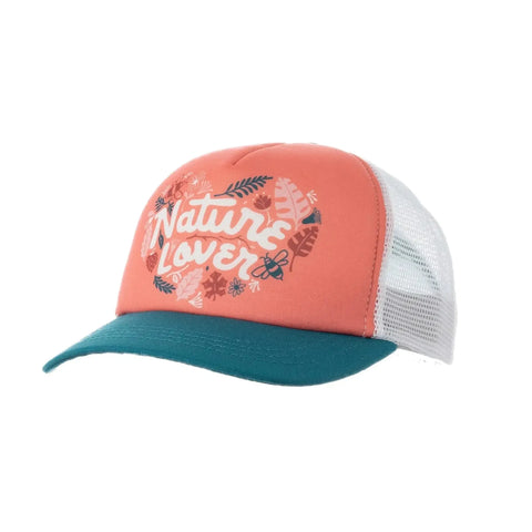 Ambler Nature Lover Cap - Coral-172-B/COR KID-Pumpkin Pie Kids Canada