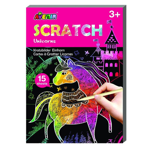 Sparkle Scratch Art - Unicorn