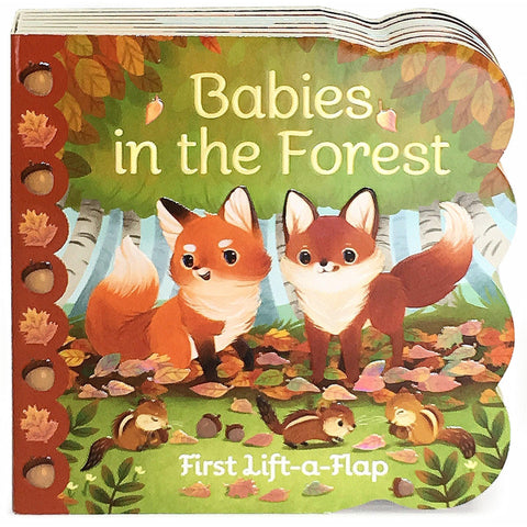 Babies in the Forest Board Book-Pumpkin Pie Kids Canada