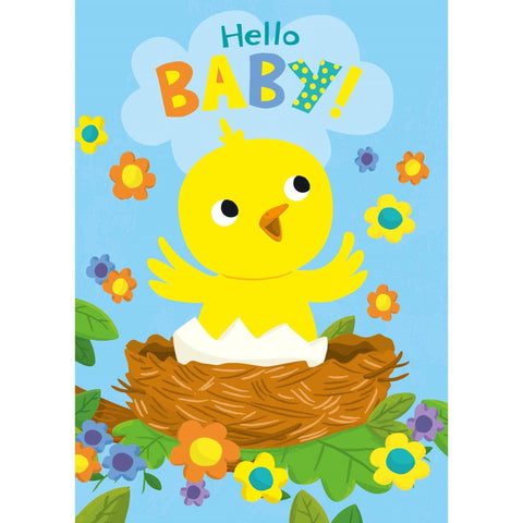Baby Chick Baby Card-5594G-Pumpkin Pie Kids Canada