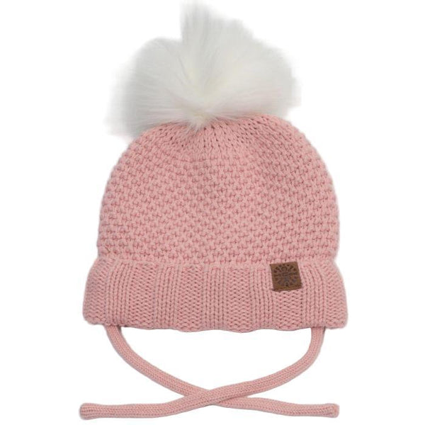 Calikids Knit Hat - Pink-W2102 PK L-Pumpkin Pie Kids Canada