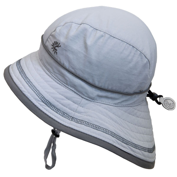 Calikids UV Beach Hat - Harbor Grey-Pumpkin Pie Kids Canada
