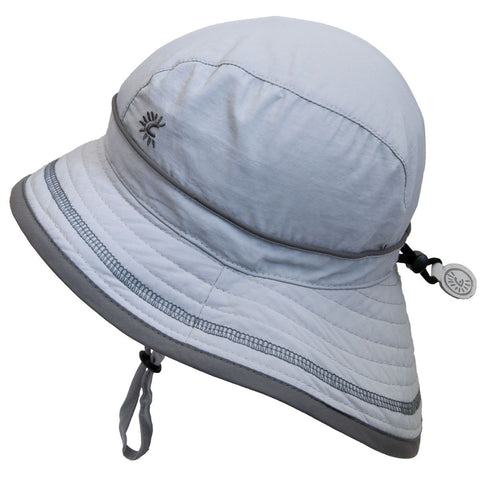 Calikids UV Beach Hat - Harbor Grey-Pumpkin Pie Kids Canada