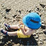 Calikids UV Vented Bucket Hat - Lagoon-Pumpkin Pie Kids Canada