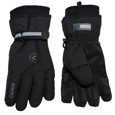 Calikids Waterproof Neoprene Cuff Gloves - Black-W0027-BLK M-Pumpkin Pie Kids Canada