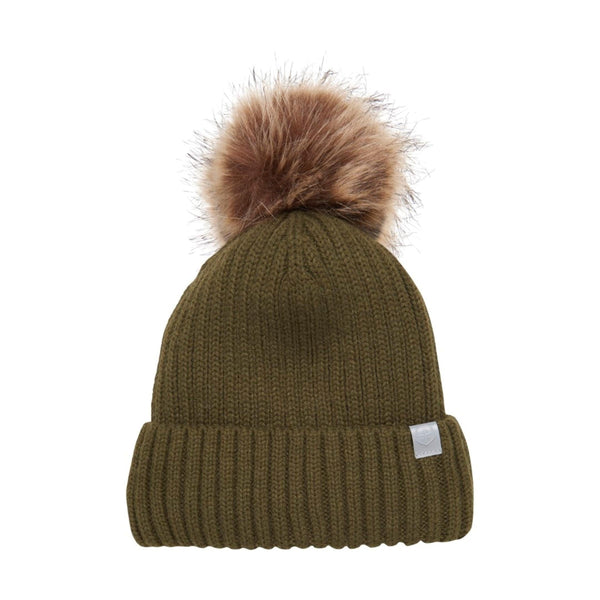 Color Kids Knit Hat - Dark Olive-740799-9526 52-Pumpkin Pie Kids Canada