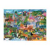 Crocodile Creek 1000pc Puzzle - World Collage-Pumpkin Pie Kids Canada