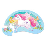 Crocodile Creek 12pc Mini Puzzle - Sweet Unicorn-Pumpkin Pie Kids Canada