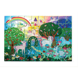 Crocodile Creek 60pc Foil Puzzle - Sparkling Unicorn-Pumpkin Pie Kids Canada