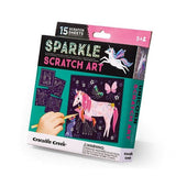 Crocodile Creek Sparkle Scratch Art - Unicorn-75352-Pumpkin Pie Kids Canada