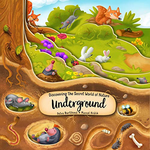 Discovering The Secret World of Nature Underground Board Book-Pumpkin Pie Kids Canada