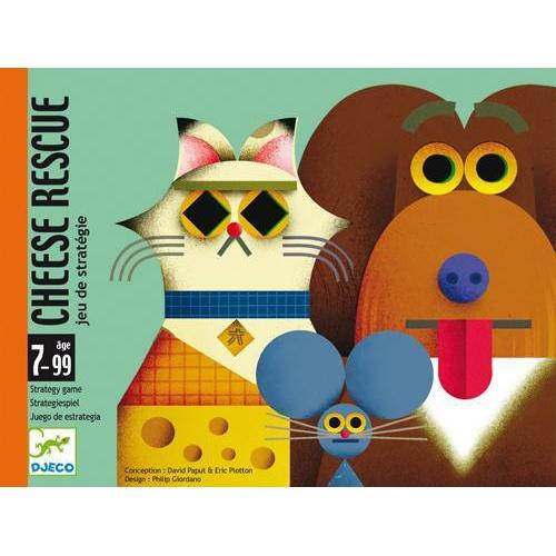 Djeco Cheese Rescue Game-DJ05149-Pumpkin Pie Kids Canada