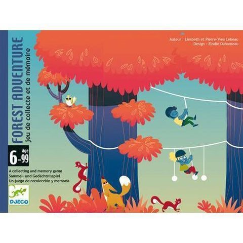 Djeco Forest Adventure Card Game-DJ05180-Pumpkin Pie Kids Canada