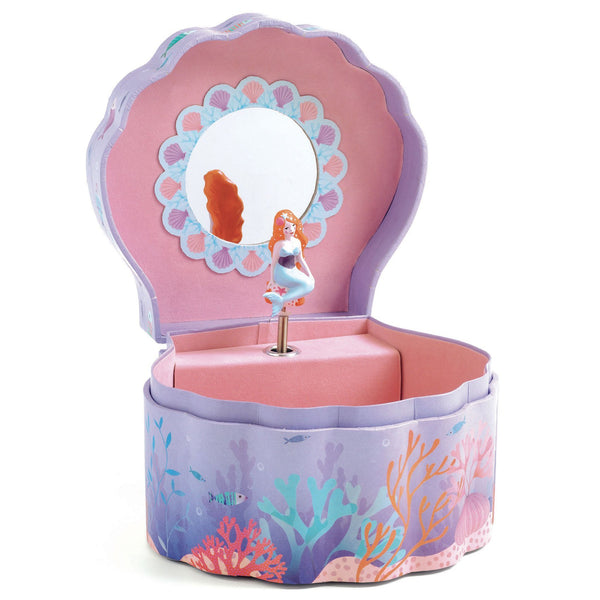 Djeco Music Box Enchanted Mermaid-DJ06083-Pumpkin Pie Kids Canada