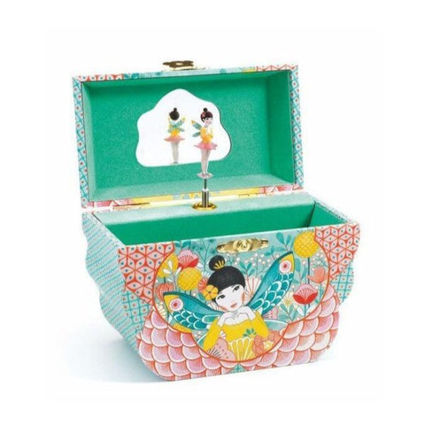 Djeco Music Box - Flowery Melody-Pumpkin Pie Kids Canada