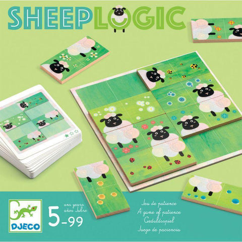 Djeco Sheep Logic Game-DJ08473-Pumpkin Pie Kids Canada