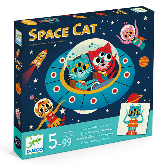 Djeco Space Cat Game-DJ08597-Pumpkin Pie Kids Canada