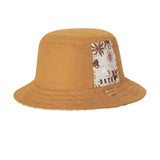 Dozer Reversible Bucket Hat - Leo Natural-Pumpkin Pie Kids Canada