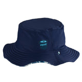 Dozer Reversible Bucket Hat - Wave Break Blue-Pumpkin Pie Kids Canada