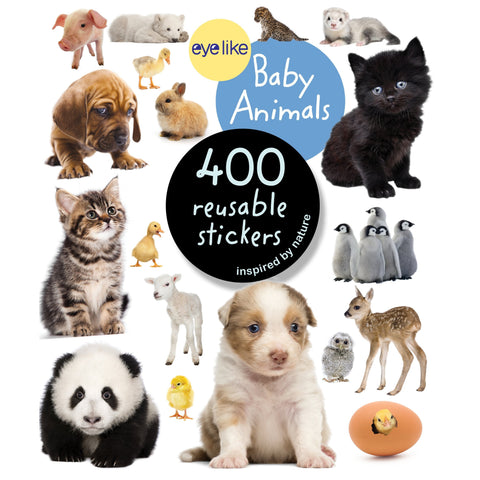 Eyelike Sticker Book - Baby Animals-9780761174837-Pumpkin Pie Kids Canada