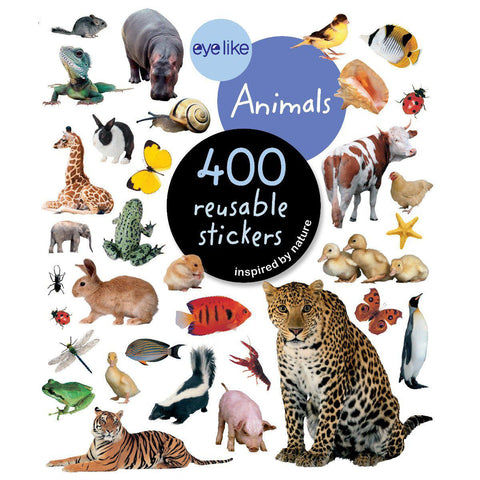 Eyelike Stickers Book - Animals-9780761169338-Pumpkin Pie Kids Canada