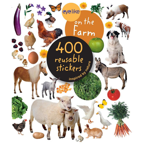 Eyelike Stickers - Farms-9780761169369-Pumpkin Pie Kids Canada