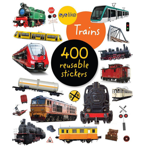 Eyelike Stickers Trains-Pumpkin Pie Kids Canada