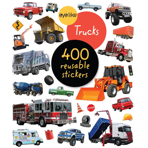 Eyelike Stickers - Trucks-Pumpkin Pie Kids Canada