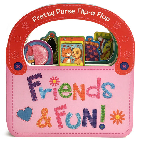 Friends & Fun Flip-A-Flap Board Book-9781680521290-Pumpkin Pie Kids Canada