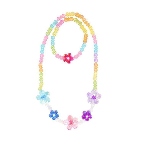 Great Pretenders Blooming Beads Necklace & Bracelet Set-86031-Pumpkin Pie Kids Canada