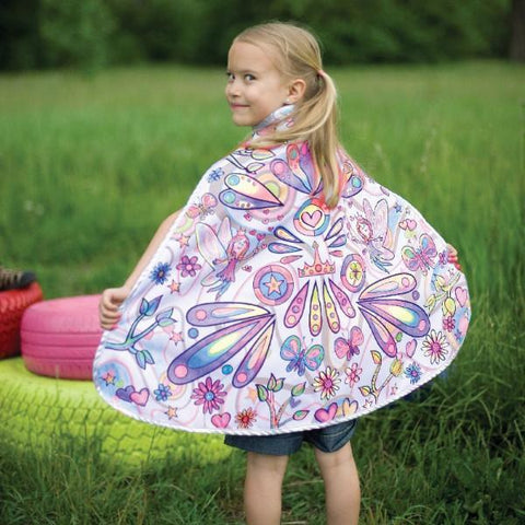 Great Pretenders Colour-a-cape-Fairy 3-6-Pumpkin Pie Kids Canada